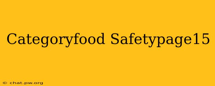 Categoryfood Safetypage15