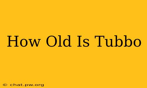 How Old Is Tubbo